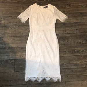 Lulus Lace Midi Dress